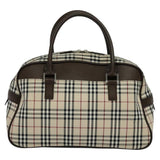 Burberry Nova Check Beige Canvas Tote Bag ( )