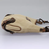 Burberry Beige Canvas Shoulder Bag ( )
