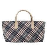 Burberry Nova Check Grey Synthetic Handbag ( )