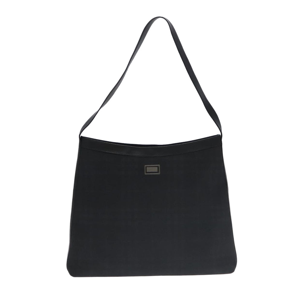 Burberry Black Canvas Shoulder Bag ( )