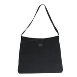 Burberry Black Canvas Shoulder Bag ( )