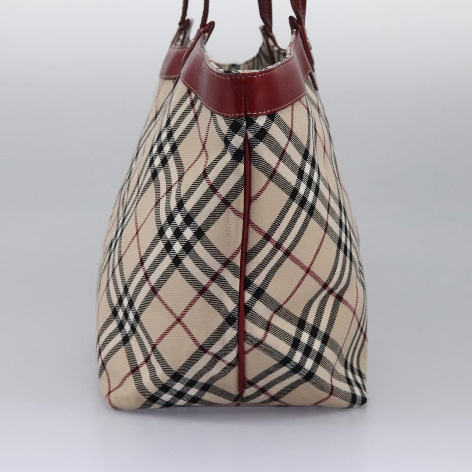 Burberry Nova Check Beige Canvas Tote Bag ( )