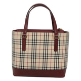 Burberry Nova Check Beige Canvas Tote Bag ( )