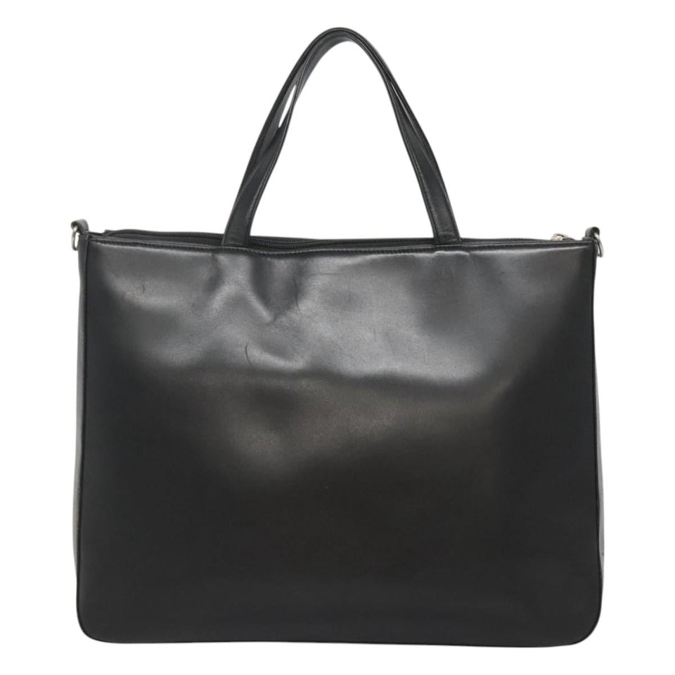 Burberry Nova Check Black Leather Handbag ( )