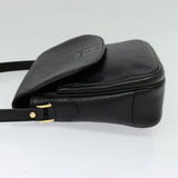 Burberry Nova Check Black Leather Shoulder Bag ( )