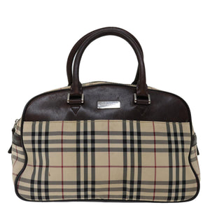 Luxury Burberry Nova Check Handbag