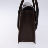 Burberry Nova Check Brown Leather Handbag ( )