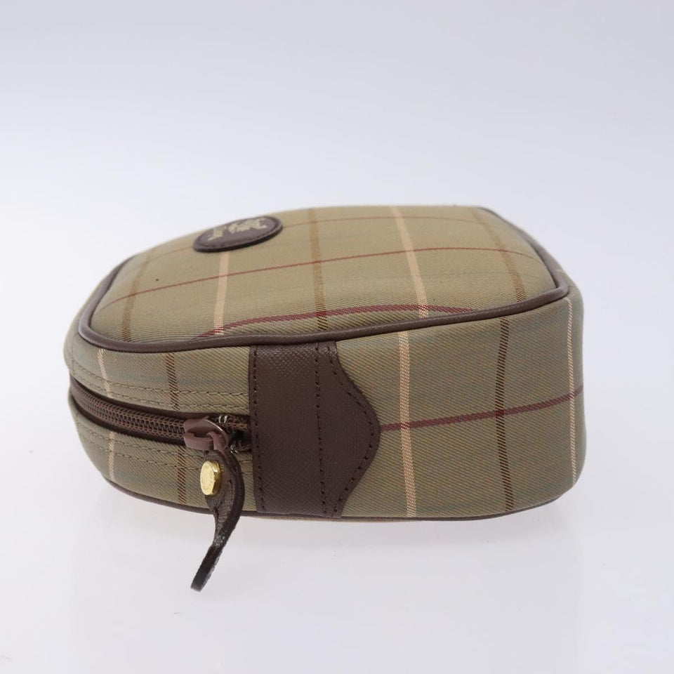 Burberry Nova Check Beige Canvas Clutch Bag ( )
