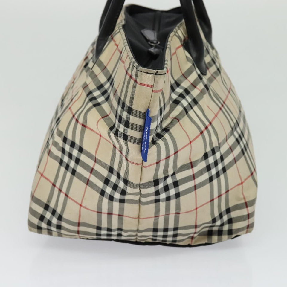 Burberry Nova Check Beige Nylon Tote Bag ( )