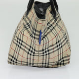 Burberry Nova Check Beige Nylon Tote Bag ( )