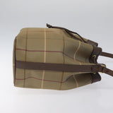 Burberry Nova Check Beige Canvas Shoulder Bag ( )