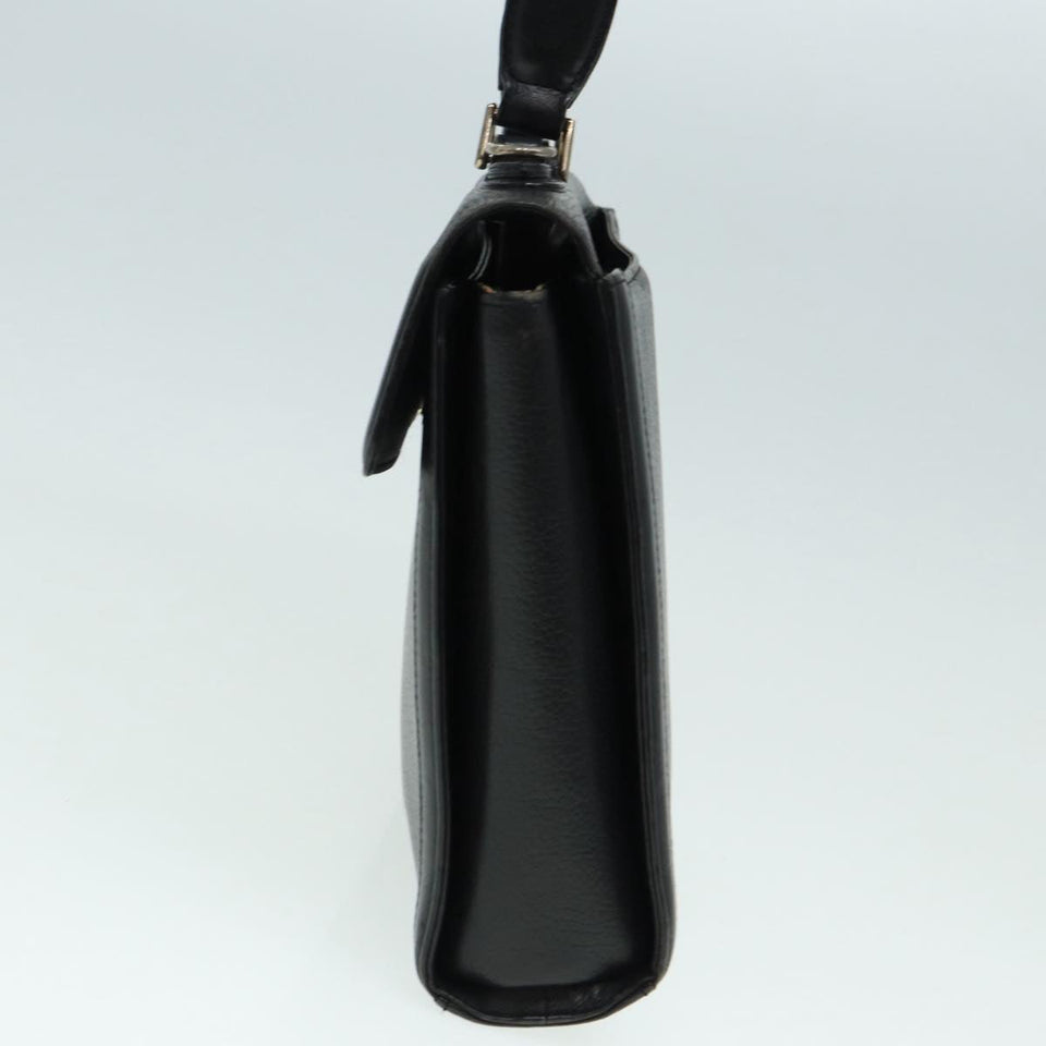 Burberry - Black Leather Handbag ( )