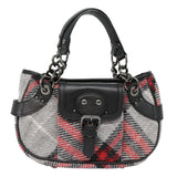 Burberry Nova Check Multicolour Wool Handbag ( )