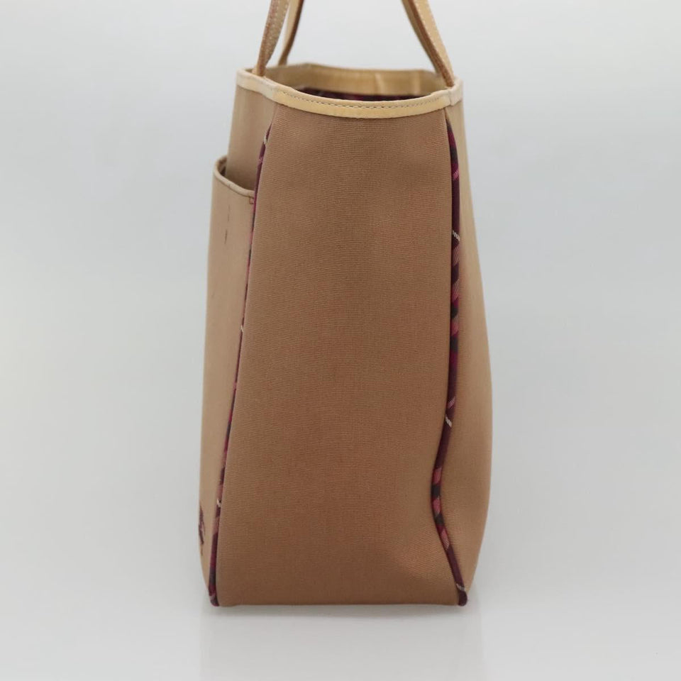 Burberry Nova Check Beige Canvas Tote Bag ( )