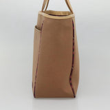 Burberry Nova Check Beige Canvas Tote Bag ( )