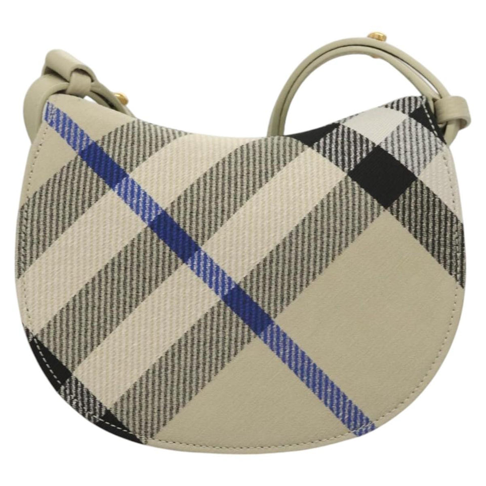 Burberry Grey Canvas Shoulder Bag ( )