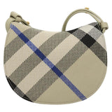 Burberry Grey Canvas Shoulder Bag ( )