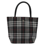 Burberry Nova Check Black Synthetic Handbag ( )