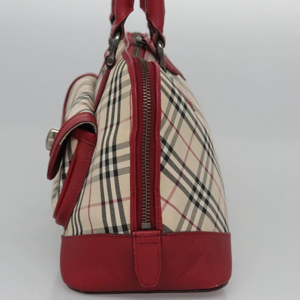 Burberry Nova Check Beige Canvas Handbag ( )