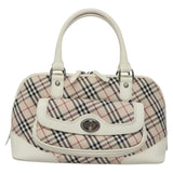 Burberry Nova Check Beige Canvas Handbag ( )