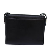 Burberry Black Leather Shoulder Bag ( )