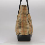 Burberry Nova Check Beige Canvas Tote Bag ( )