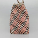 Burberry Nova Check Pink Nylon Tote Bag ( )