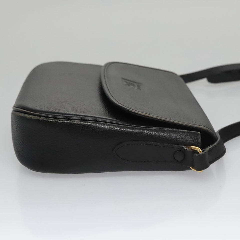 Burberry Black Leather Shoulder Bag ( )
