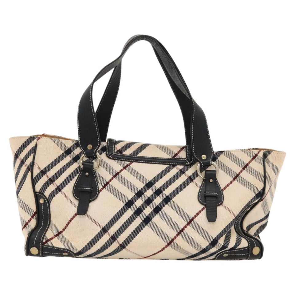 Burberry Blue Label Beige Canvas Tote Bag ( )