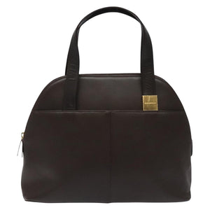 Burberry Brown Leather Handbag ( )