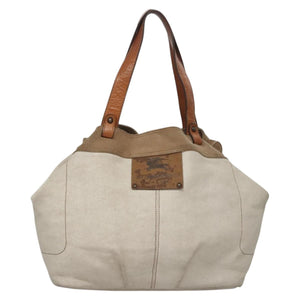 Burberry Blue Label Beige Canvas Tote Bag ( )