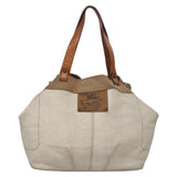 Burberry Blue Label Beige Canvas Tote Bag ( )
