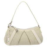 Burberry White Leather Handbag ( )
