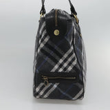 Burberry Blue Label Blue Wool Tote Bag ( )