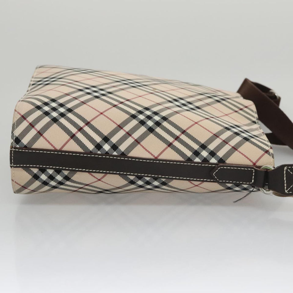 Burberry Nova Check Beige Canvas Shoulder Bag ( )