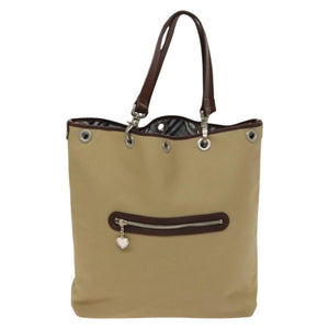Burberry Beige Canvas Tote Bag ( )