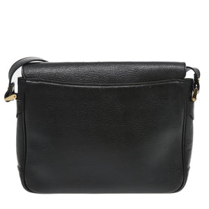 Burberry Black Leather Shoulder Bag ( )