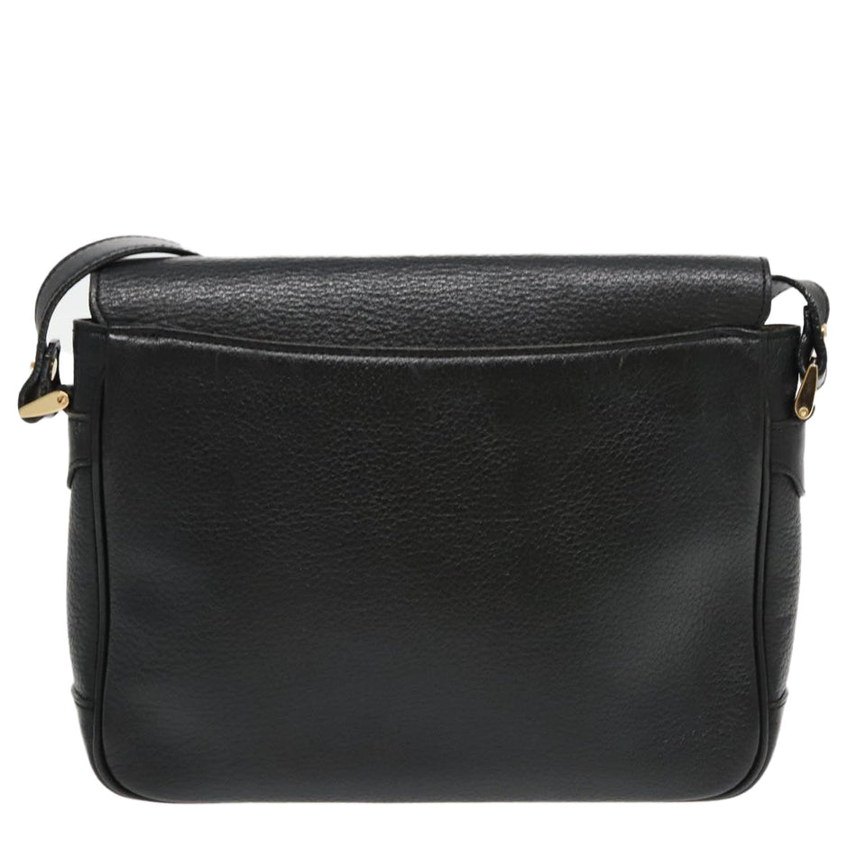Burberry Black Leather Shoulder Bag ( )