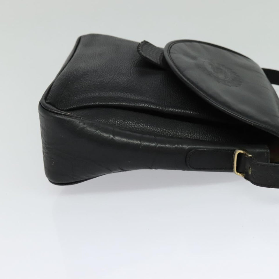 Burberry Blue Label Black Leather Shoulder Bag ( )
