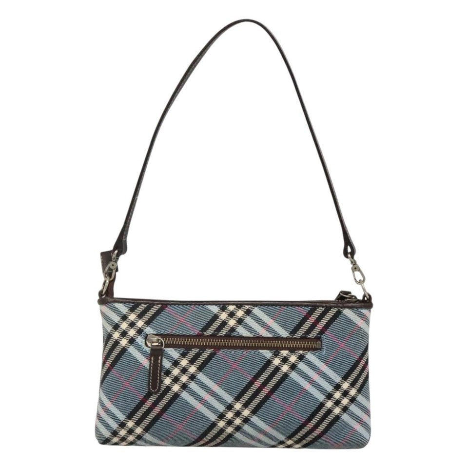 Burberry Blue Label Blue Canvas Shoulder Bag ( )