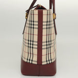 Burberry Nova Check Beige Canvas Tote Bag ( )