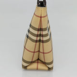 Burberry Nova Check Beige Canvas Handbag ( )
