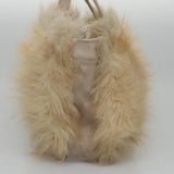 Burberry Blue Label Beige Faux Fur Handbag ( )