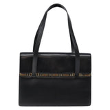 Burberry Black Leather Handbag ( )