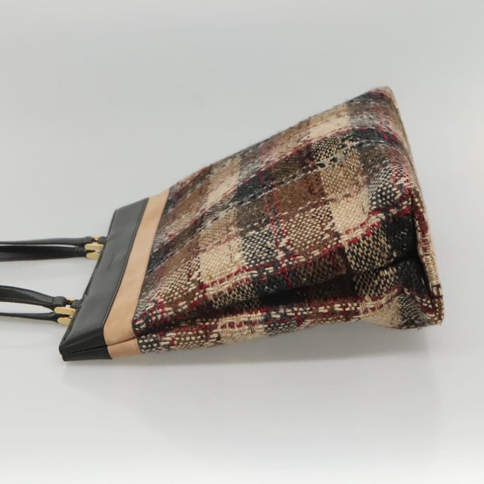 Burberry Beige Wool Tote Bag ( )
