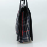 Burberry Navy Canvas Shoulder Bag ( )
