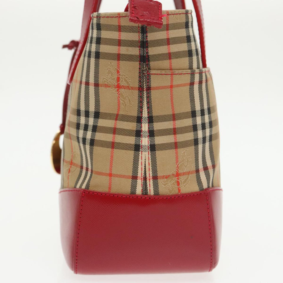 Burberry Nova Check Beige Canvas Handbag ( )