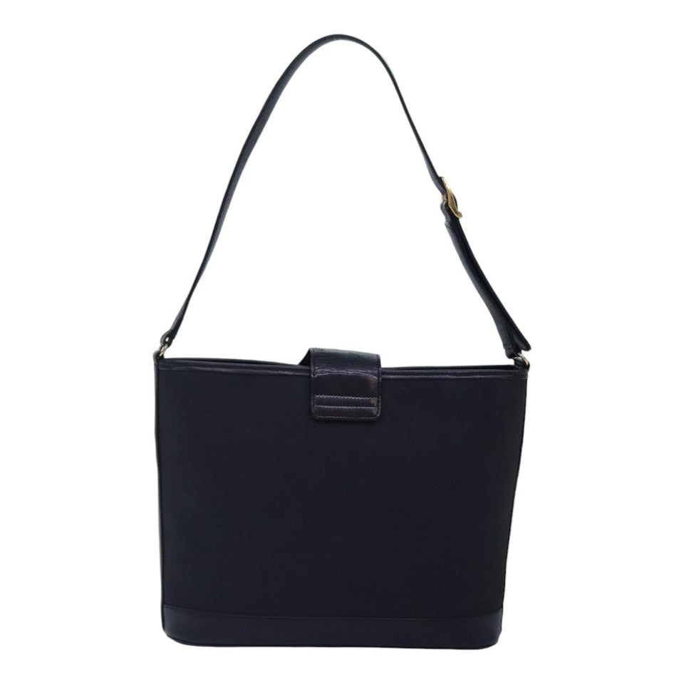 Burberry Navy Synthetic Shoulder Bag ( )