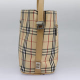Burberry Blue Label Beige Canvas Shoulder Bag ( )
