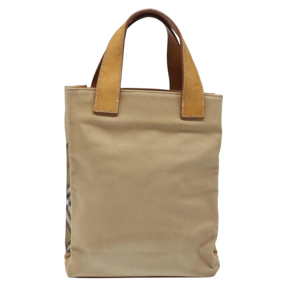 Burberry Nova Check Brown Canvas Handbag ( )